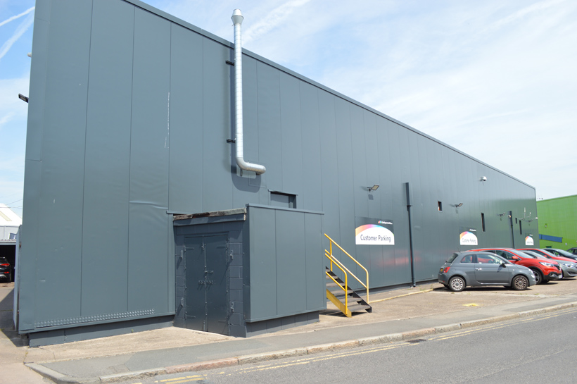 Car Supermarket, Hull 25 Car Supermarket Hull City Centre Cladding Coating 14