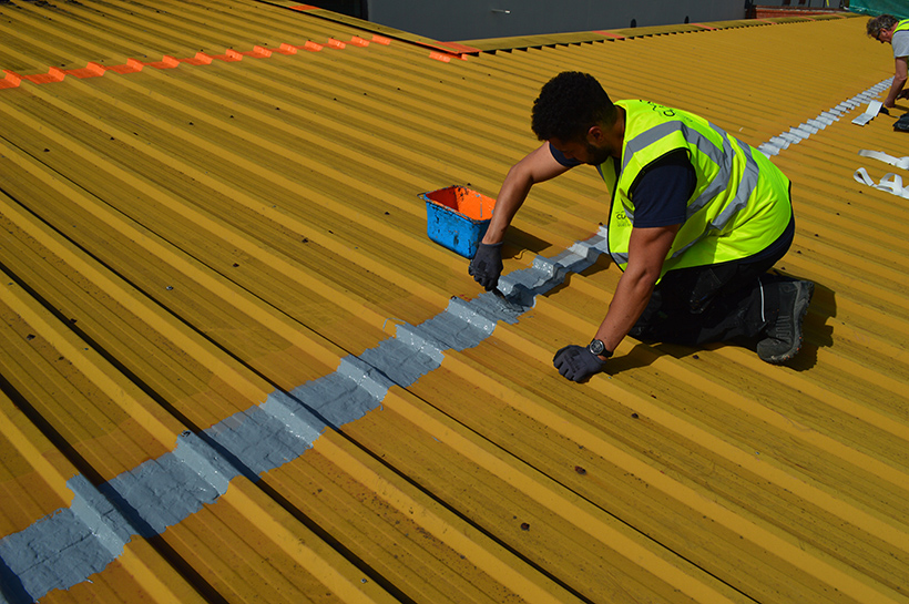 The Fleets, Barnsley College 4 Cut Edge Repair Application