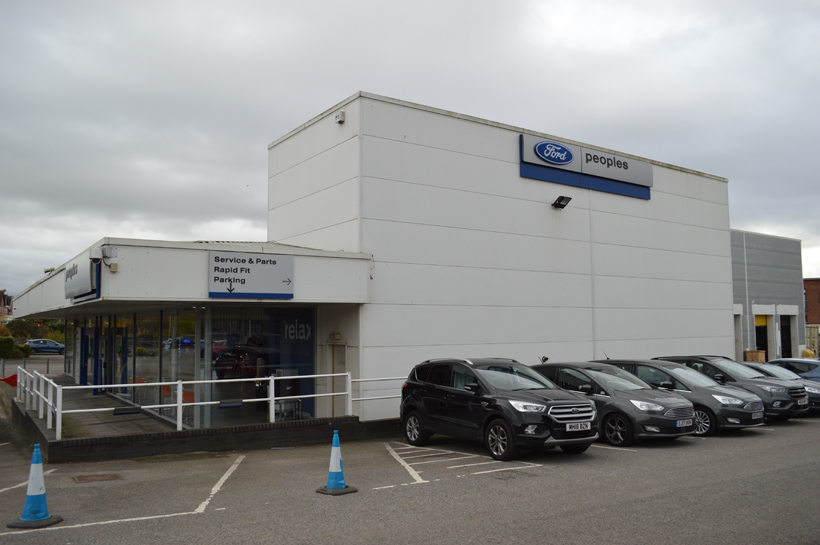 Peoples Ford, Prescot 15 Ford Prescot Cladding Coating Before Painting