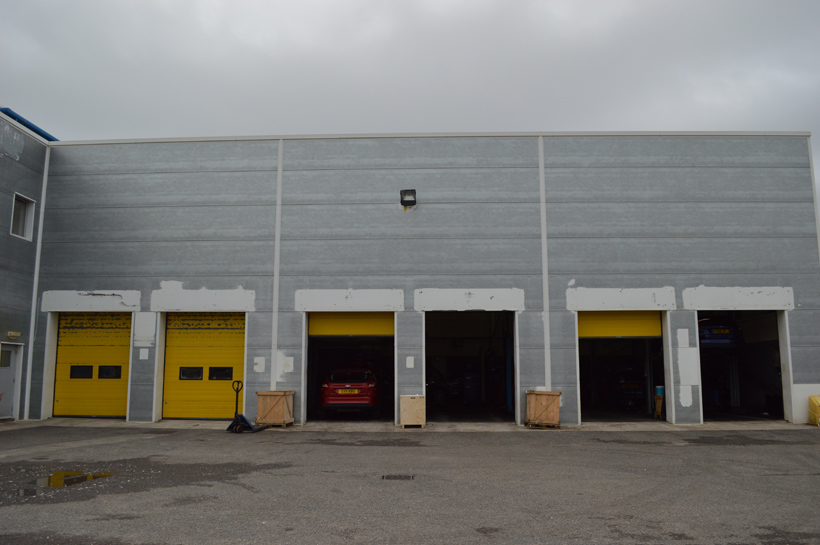 Peoples Ford, Prescot 18 Ford Prescot Cladding Coating Dor Coating