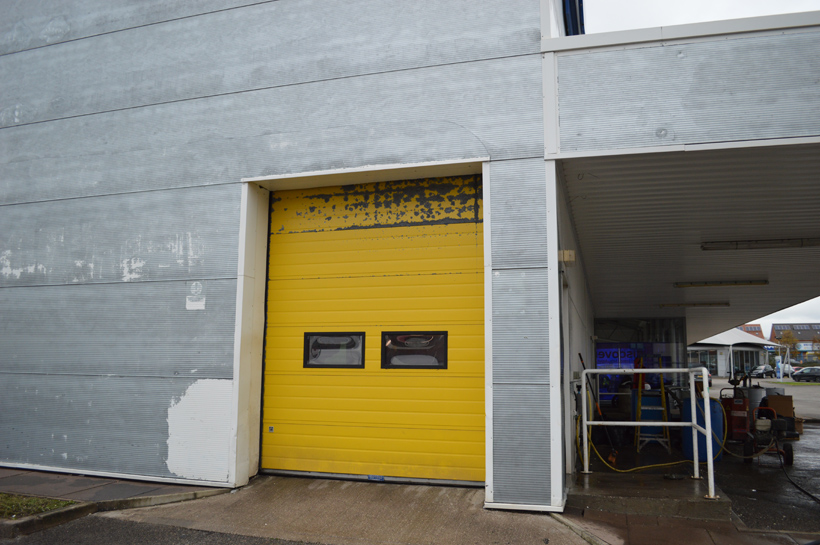 Peoples Ford, Prescot 20 Ford Prescot Cladding Coating Preparation