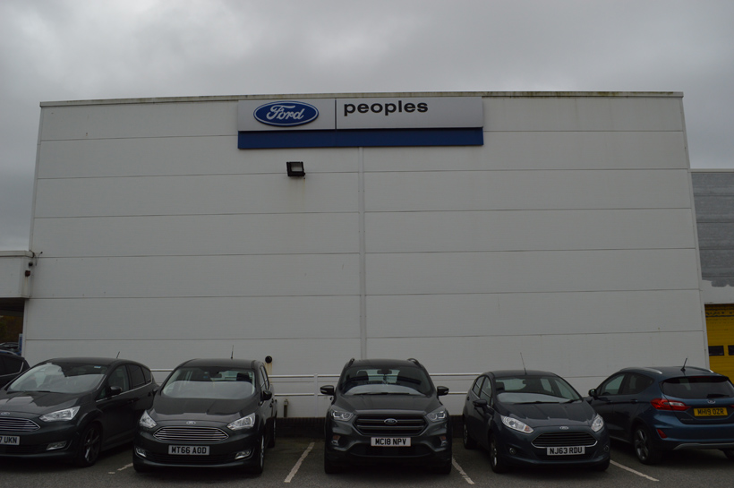 Peoples Ford, Prescot 23 Ford Prescot Cladding Coating