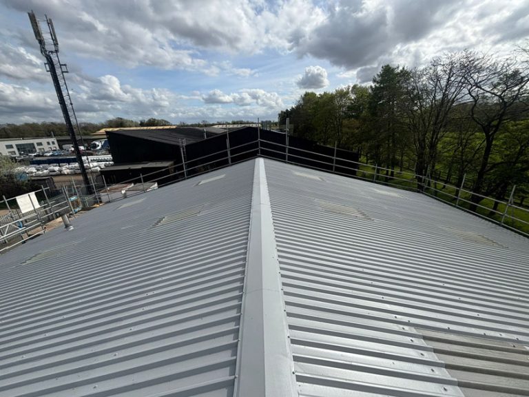 Glen House Estates Refurbishment Cladding Coatings 2