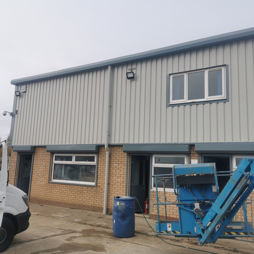 Howard Tenens, Swindon 6 Howard Tenens Swindon After Cladding Coating