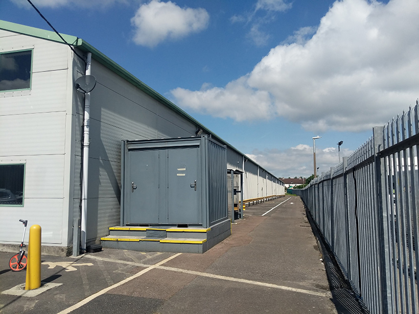 Howard Tenens, Swindon 9 Howard Tenens Swindon Before Cladding Coating