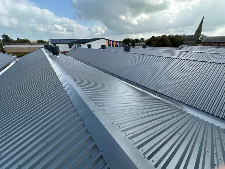 Preston Muslim Girls High School Cladding Coatings Roof 12
