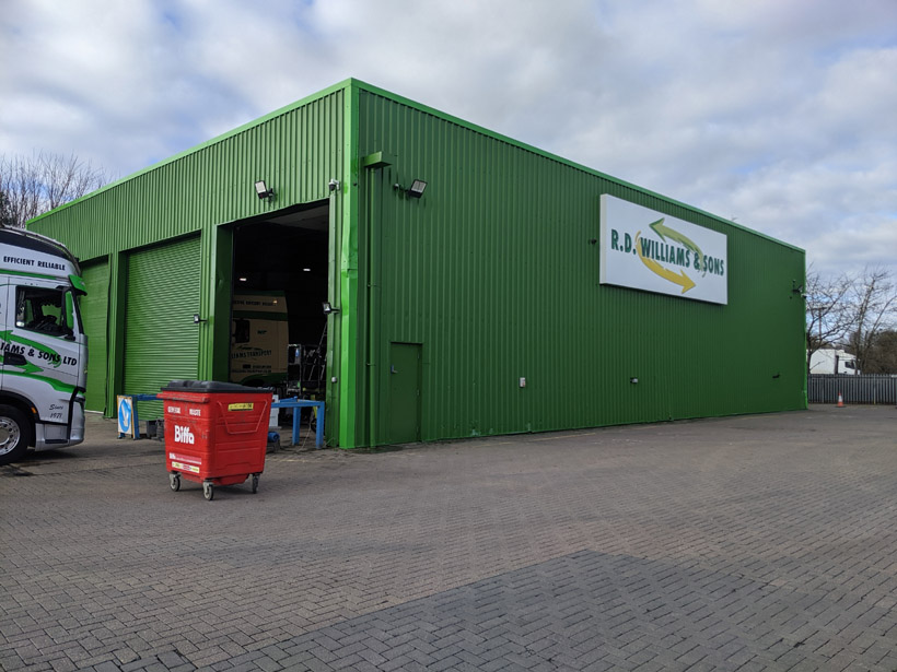 RD Williams Cladding Coating Completed 3