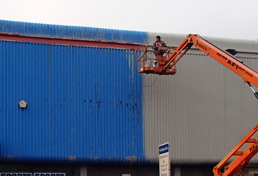 Sports Direct, Darlington 6 Sports Direct During Shopfront Refurbishment