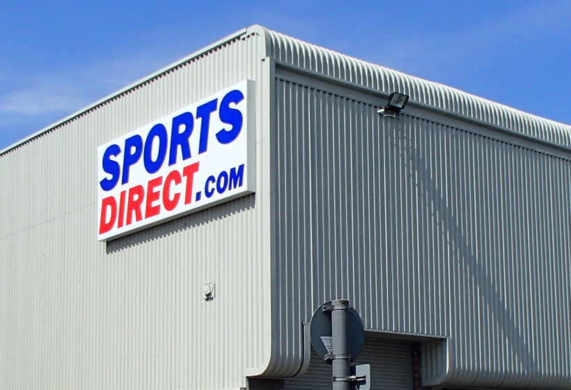 Sports Direct, Darlington 1 Sports Direct Shopfront Spraying
